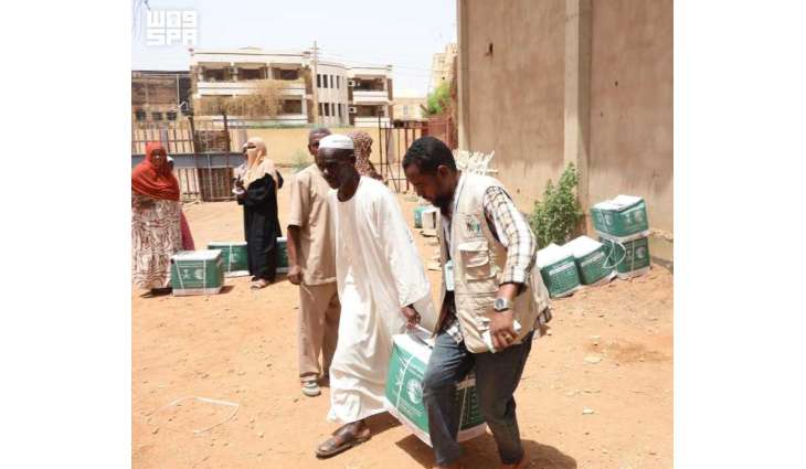 KSrelief Distributes 1,681 Food Baskets in Sudan