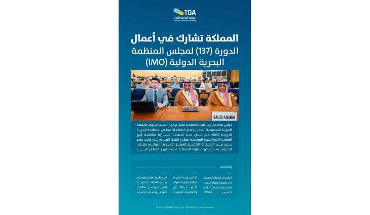 وفد المملكة يشارك في اجتماعات مجلس المنظمة البحرية الدولية بلندن