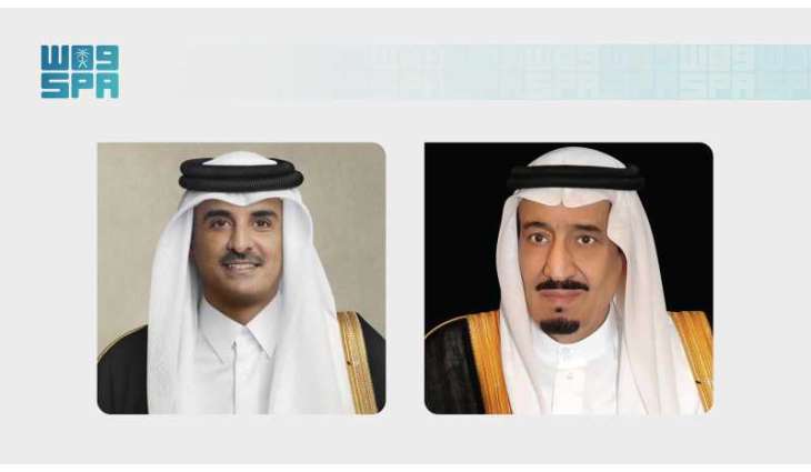 The Custodian of the Two Holy Mosques Offers Condolences to Amir of Qatar on Passing of Former Amir Sheikh Hamad bin Khalifa Al Thani
