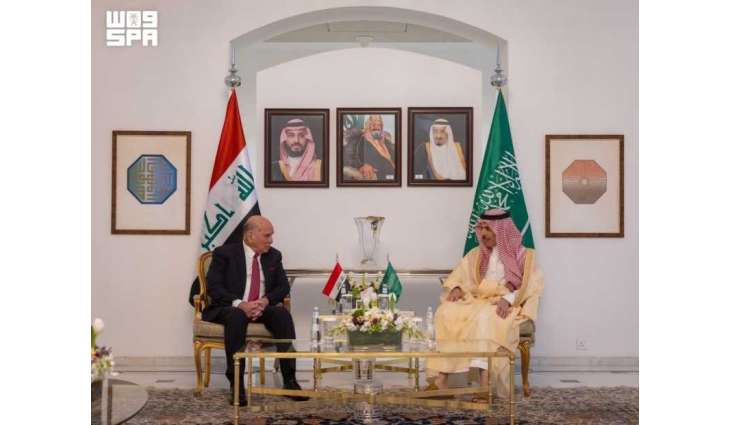 Foreign Minister and the Iraqi Deputy Prime Minister and Foreign Minister Hold an Official Meeting between the Two Countries