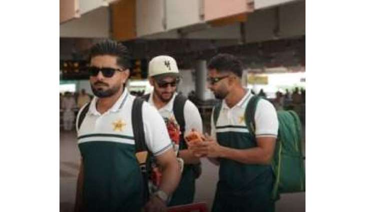 Pakistan Test Squad departs for West Indies Tour