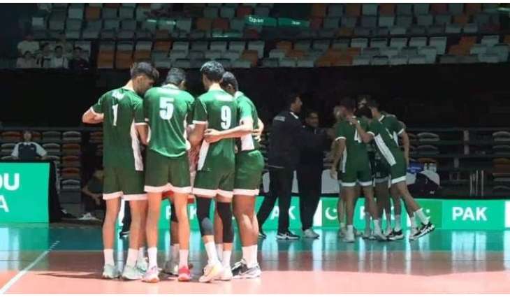 Pakistan begin Asian U-18 Boys' Volleyball Championship with Straight-Sets Win Over Kyrgyzstan