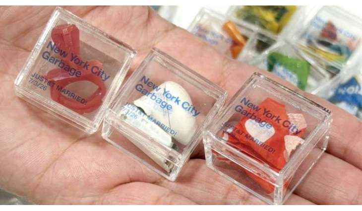 Artist Sells Trash Collected Outside Taylor Swift's Wedding Venue as Collectibles
