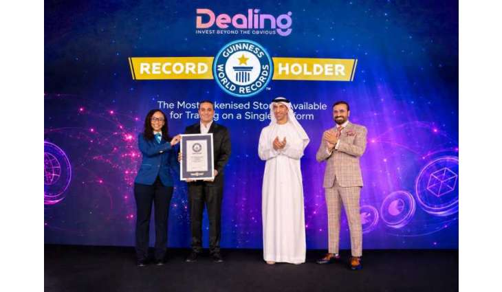Dealing.com sets Guinness World Record with more than 24,000 tokenised stocks