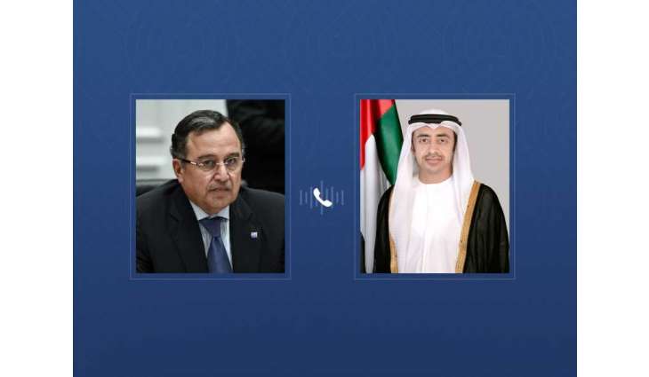 Abdullah bin Zayed receives phone call from Arab League Secretary-General