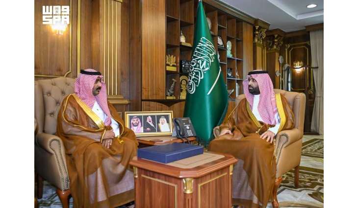 أمير جازان يستقبل مدير فرع صندوق تنمية الموارد البشرية 