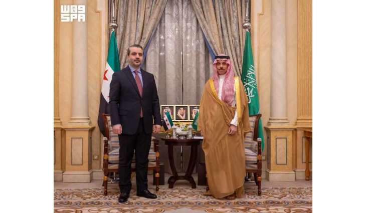سمو وزير الخارجية يستقبل وزير خارجية سوريا