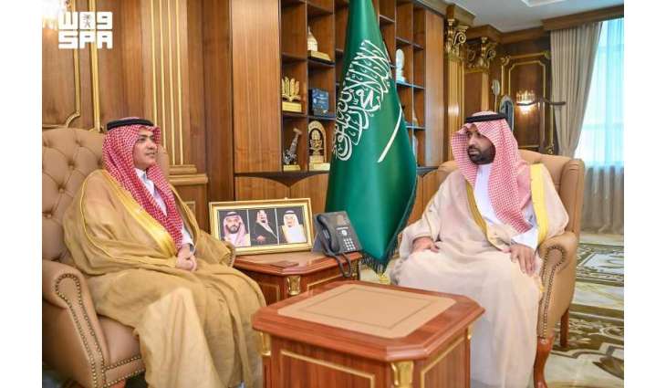 أمير جازان يستقبل رئيس النيابة العامة بالمنطقة