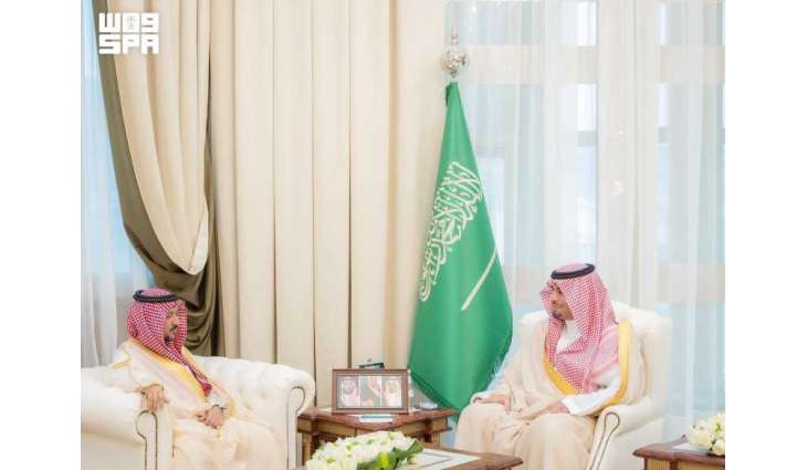 نائب أمير منطقة الباحة يستقبل رئيس فرع النيابة العامة المعيّن حديثًا