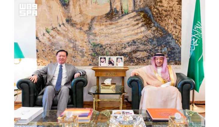 نائب وزير الخارجية يستقبل سفير جمهورية الصين الشعبية لدى المملكة