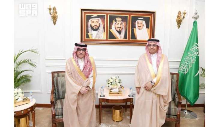 Director General of Foreign Ministry Makkah Branch Receives President of the Arab Tourism Organization