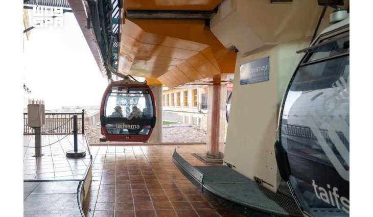 Al-Hada Cable Cars Draw Summer Visitors to Taif