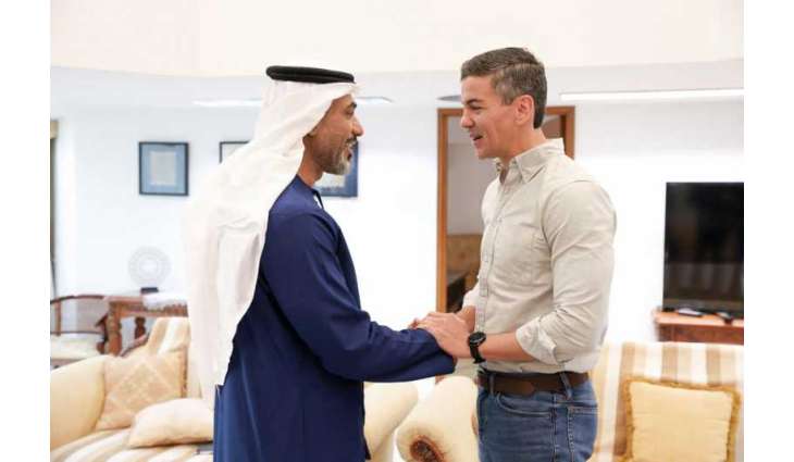 رئيس باراغواي يستقبل رئيس جهاز الإمارات للمحاسبة