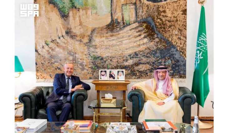 نائب وزير الخارجية يستقبل رئيس وفد العلاقات مع شبه الجزيرة العربية في البرلمان الأوروبي