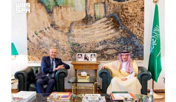 Vice Minister of Foreign Affairs, European Parliament Delegation Chair Discuss Saudi-EU Cooperation