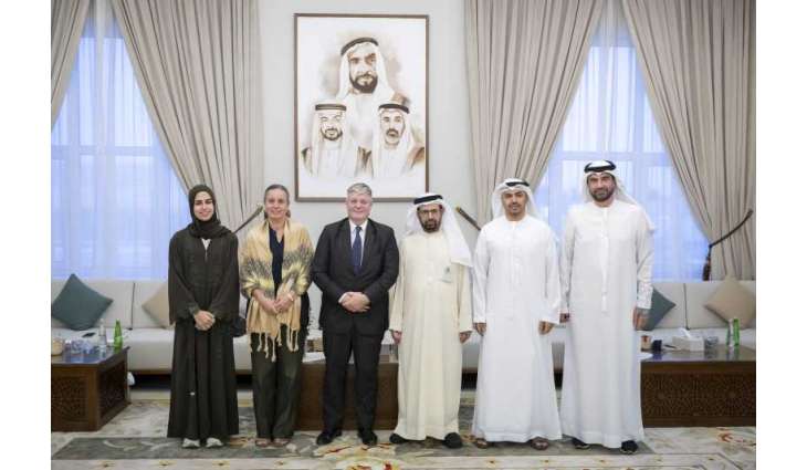 علي النعيمي يستقبل سفير ألمانيا وقنصلها العام بمناسبة انتهاء فترة عملهما في الدولة