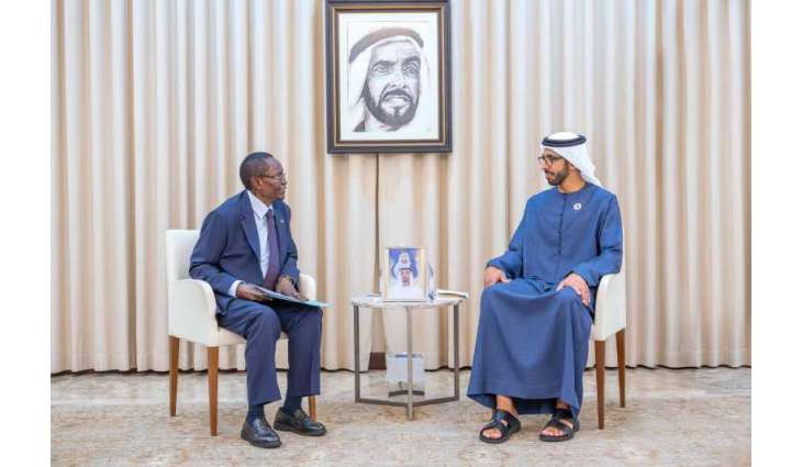 Shakhboot bin Nahyan receives South Sudan’s Minister of Foreign Affairs