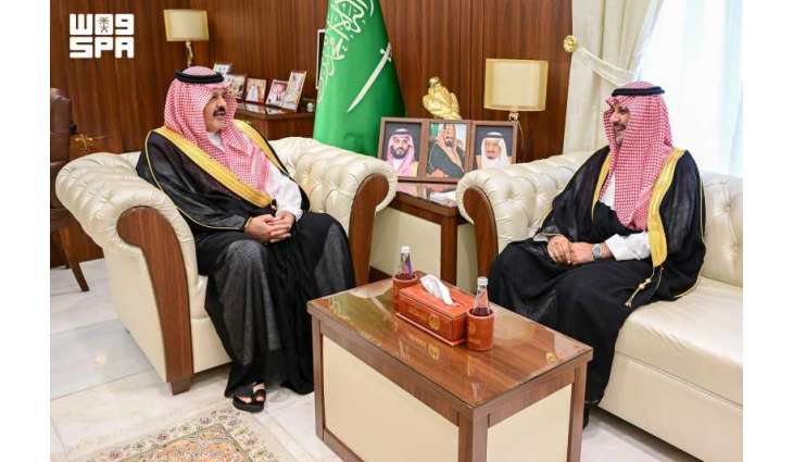 أمير منطقة حائل يستقبل رئيس مجلس إدارة غرفة حائل