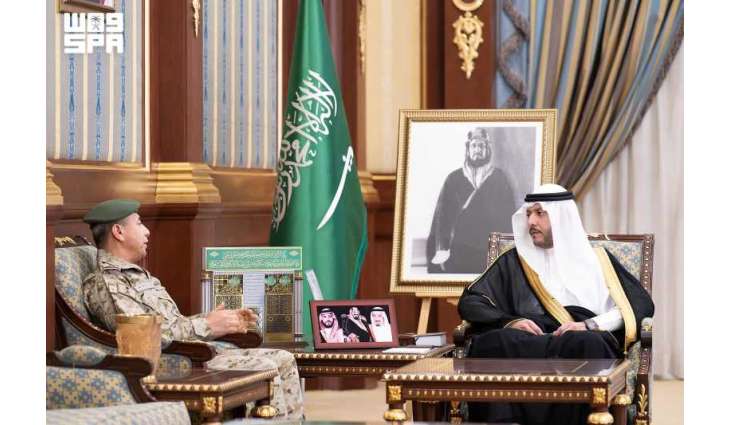 نائب أمير المدينة المنورة يستقبل اللواء الركن خالد الجهني بمناسبة تكليفه قائدًا للمنطقة