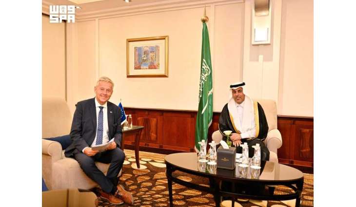 نائب رئيس مجلس الشورى يلتقي وفد البرلمان الأوروبي