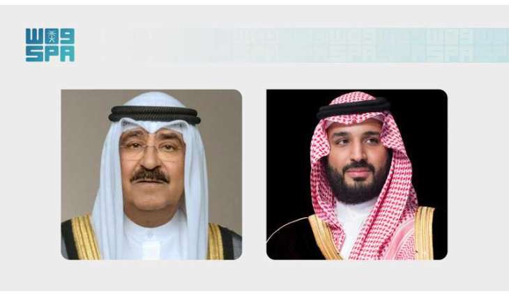 سمو ولي العهد يجري اتصالًا هاتفيًا بسمو أمير دولة الكويت