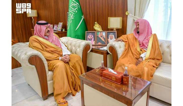 أمير حائل يستقبل رئيس النيابة العامة بالمنطقة المعيّن حديثًا