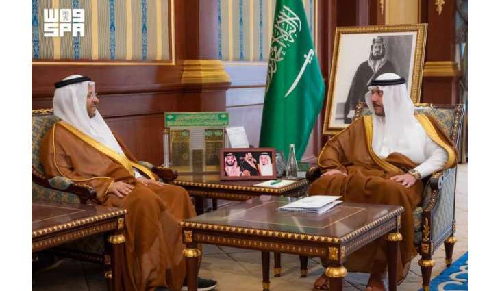 نائب أمير المدينة المنورة يستقبل الرئيس التنفيذي لهيئة العناية بشؤون الحرمين