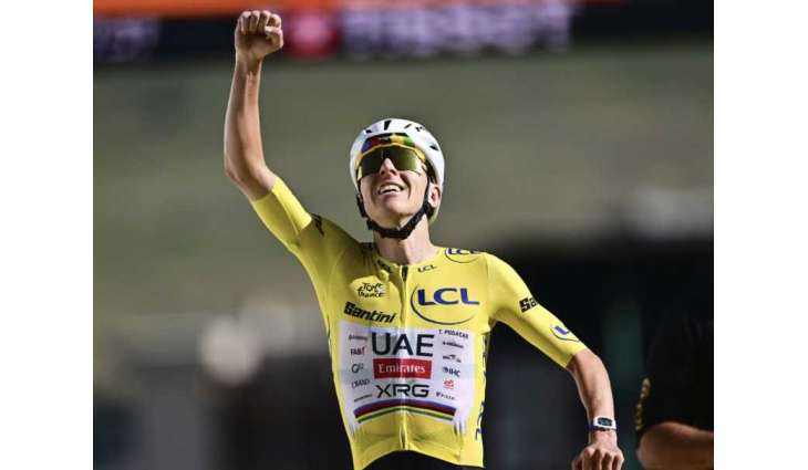 UAE Team Emirates-XRG's Tadej Pogačar vanquishes Alpe d’Huez in record speed at Tour de France