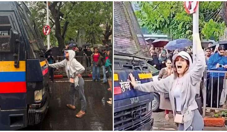 Jantar Mantar: Girl student who stopped police van says authorities tried to silence protesters