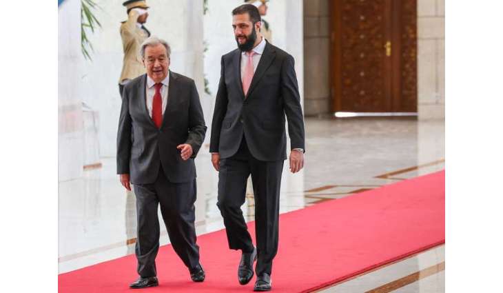 Syrian President, Guterres discuss development of Syria-UN cooperation