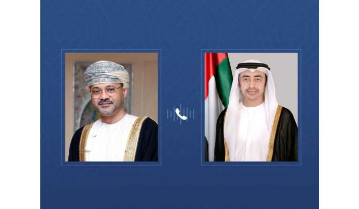 Abdullah bin Zayed, Omani FM discuss regional developments by phone