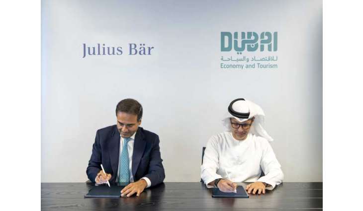 DET, Julius Baer launch alliance to advance Dubai's position as global hub for private wealth