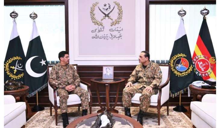 General Syed Aamer Raza calls on Field Marshal Syed Asim Munir after assuming charge of Commander National Strategic Command