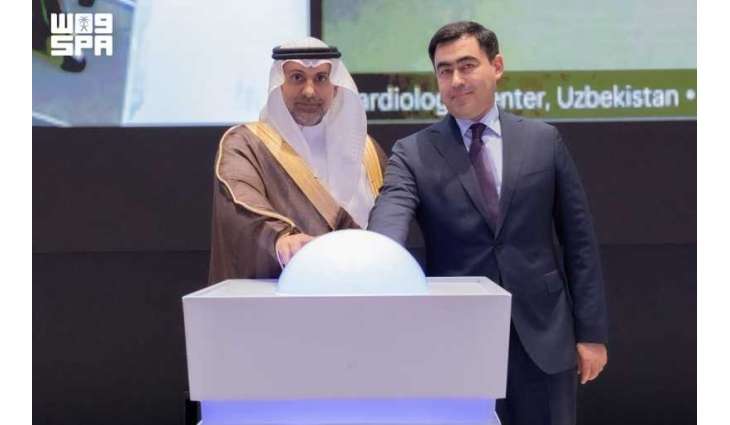 Health Minister Launches Digital Link between Seha Virtual Hospital, Uzbek Health Ministry