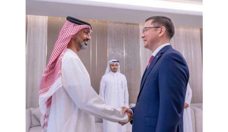 Ajman Crown Prince receives Ambassador of Kazakhstan