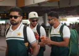Pakistan Test Squad departs for West Indies Tour